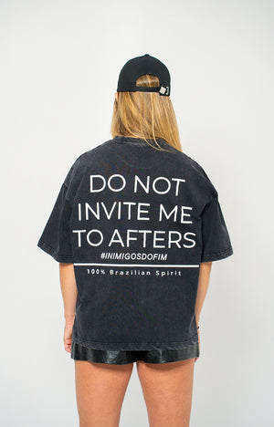 Brabo Oversized Heavy Cotton Acid Wash Tee
