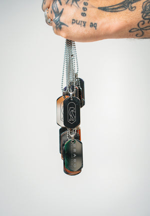 Brabo Metal Dog Tag Necklace